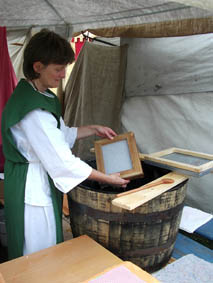 Papier schöpfen